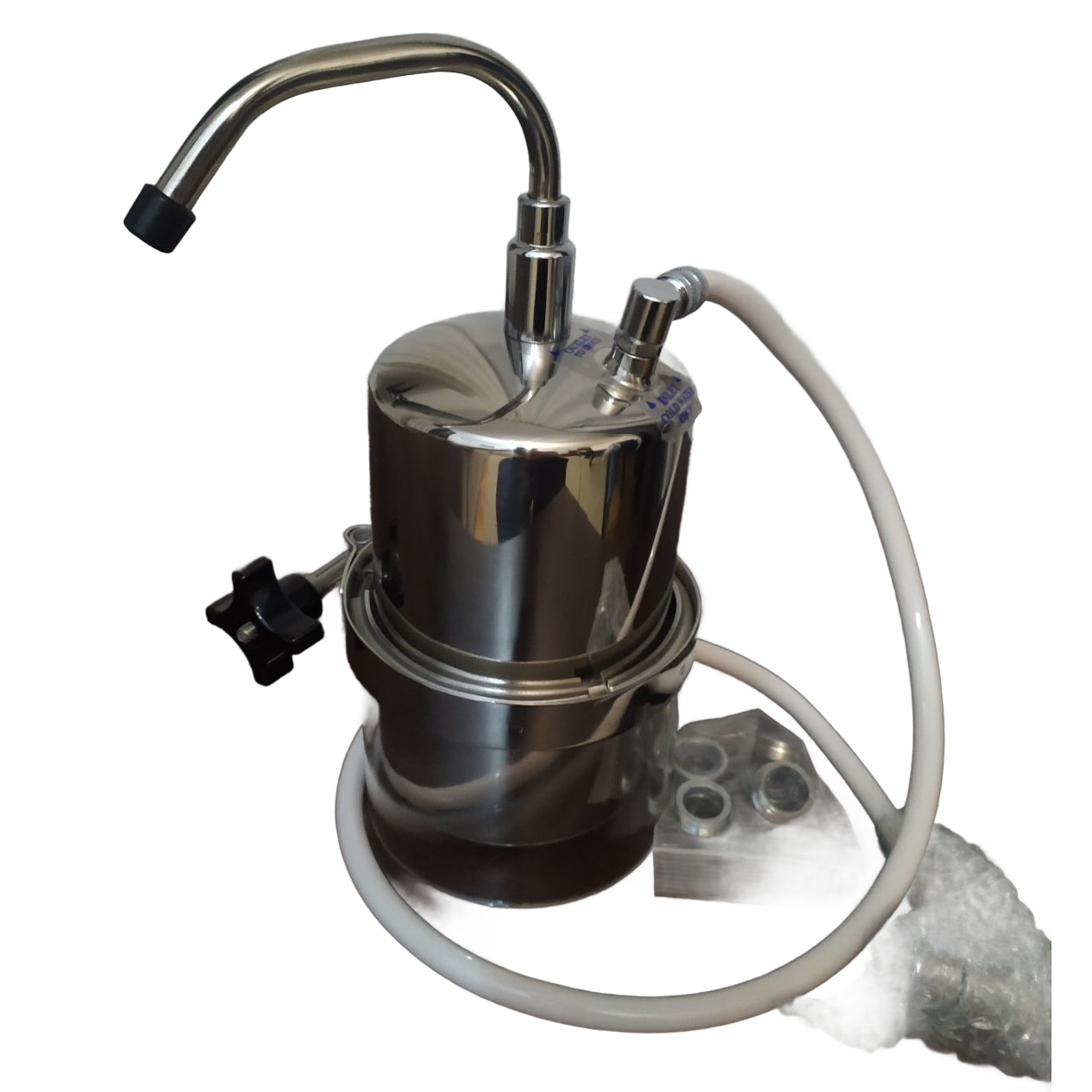 cbt-400 - Copy_attr1_subject Aqualite Countertop (flat bottom) - MP400 SSCT (CBT400SS) - Includes an installation kit and one CB5 water filter - Image 1