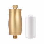 Deluxe Shower Filter (Gold - Metal Housing)
